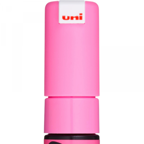 Marker creta lichida cu varf tesit,roz fosforescent,8 mm [2]