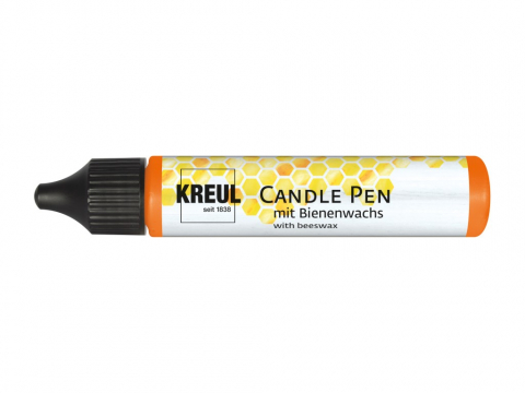 Marker cu ceara lichida pentru decorat lumânări,varf fin, diverse culori, 29 ml [7]