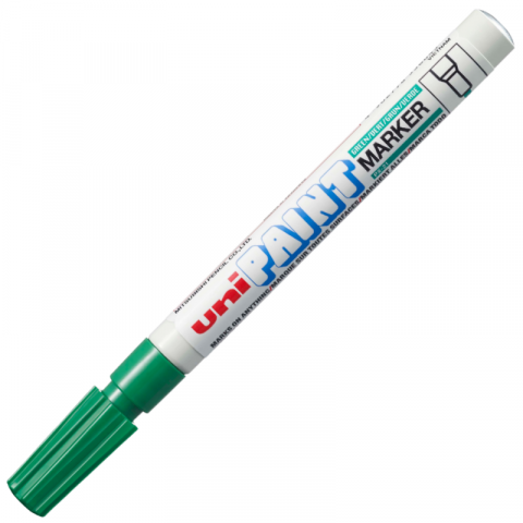 Produse art & craft-Lucru manual - Marker cu vopsea pe baza de ulei,varf fin rotund,0.8-1.2 mm-verde