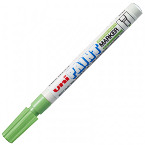 Produse art & craft-Lucru manual - Marker cu vopsea pe baza de ulei,varf fin rotund,0.8-1.2 mm-verde deschis
