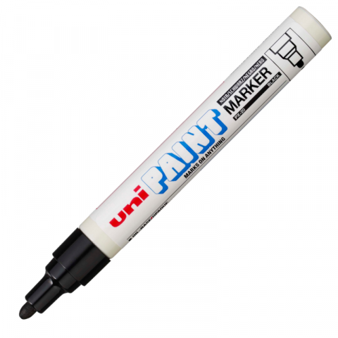 Marker cu vopsea pe baza de ulei,varf rotund,2.2-2.8 mm-negru [1]