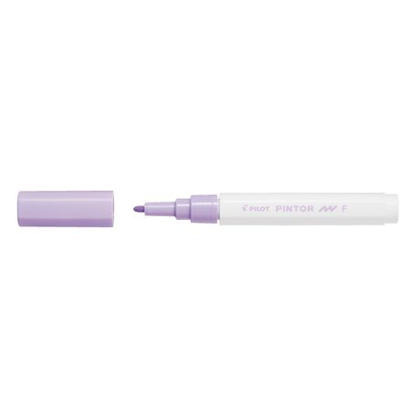 Produse art & craft-Lucru manual - Marker cu vopsea Pilot Pintor Pastel F culori pastelate 1mm Marker cu vopsea Pilot Pintor Pastel varf rotund 2.90 mm violet