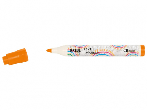 Marker Kreul pentru textile, vârf mediu 2-4mm, 18 culori [2]