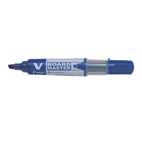Papetarie & Birotica - Marker pentru tabla Pilot Vboard Master 2.2 mm varf tesit Marker pentru tabla Pilot Vboard Master varf tesit 2.2 mm albastru