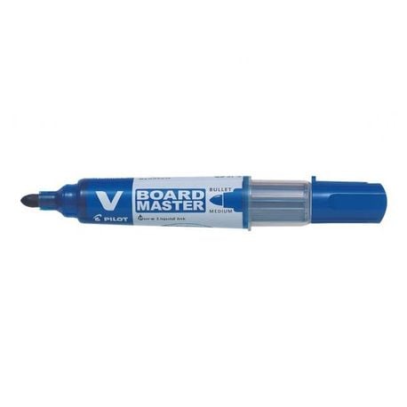 Markere pentru Tabla - Marker pentru tabla Pilot Vboard Master 2.3 mm varf rotund Marker pentru tabla Pilot Vboard Master varf rotund 2.3 mm albastru