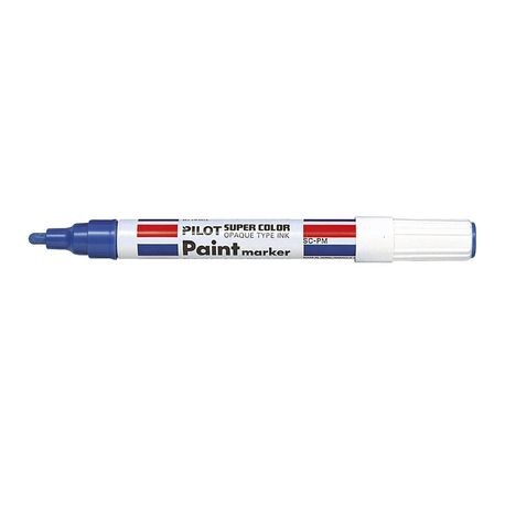 Papetarie & Birotica - Marker permanent cu vopsea Pilot Paint 4.5 mm varf rotund albastru