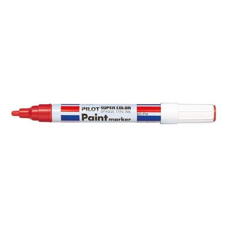 Papetarie & Birotica - Marker permanent cu vopsea Pilot Paint 4.5 mm varf rotund rosu