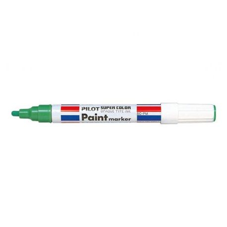 Papetarie & Birotica - Marker permanent cu vopsea Pilot Paint 4.5 mm varf rotund verde