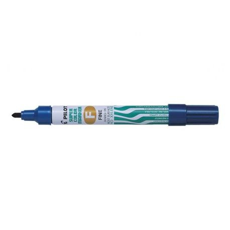 Papetarie & Birotica - Marker permanent Pilot 1.0 mm varf rotund albastru