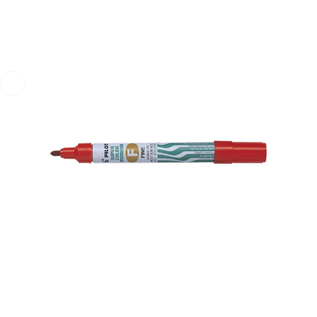 Papetarie & Birotica - Marker permanent Pilot 1.0 mm varf rotund rosu