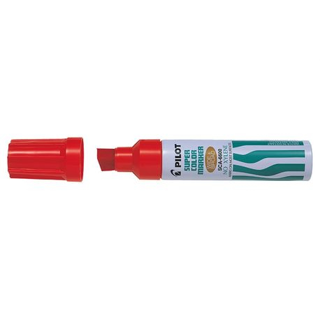 Papetarie & Birotica - Marker permanent Pilot Jumbo 12.5 mm varf tesit Marker permanent Pilot Jumbo varf tesit 12.5 mm rosu