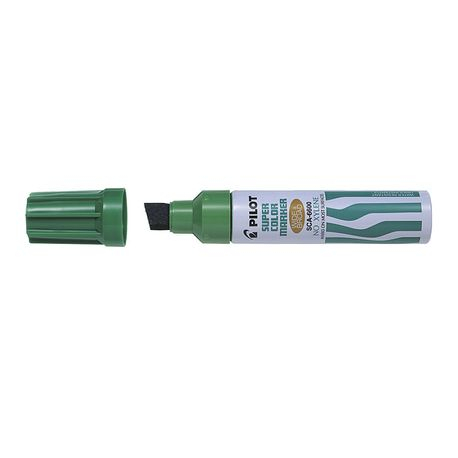 Papetarie & Birotica - Marker permanent Pilot Jumbo 12.5 mm varf tesit Marker permanent Pilot Jumbo varf tesit 12.5 mm verde