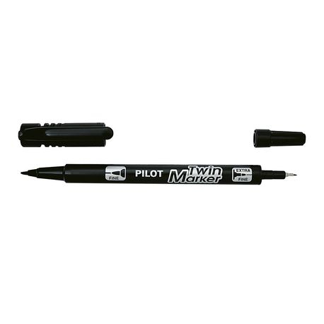 Papetarie & Birotica - Marker permanent Pilot Twin Begreen 0.4 mm varf rotund Marker permanent Pilot Twin BegreeN varf rotund 0.4 mm negru