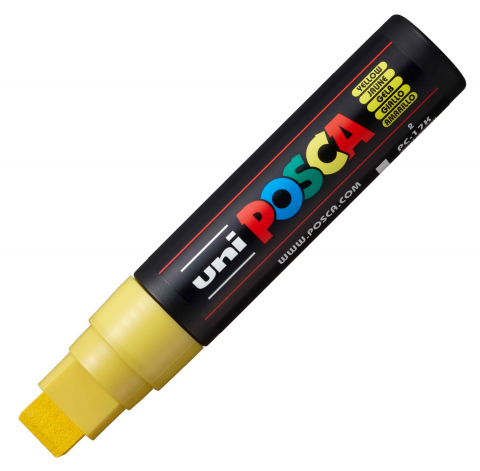 Produse marca POSCA - Marker UNI PC-17K Posca,15.0 mm,varf tesit,galben