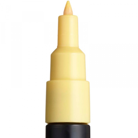 Marker UNI PC-1M Posca 0.7 mm,varf rotund,galben pai [1]