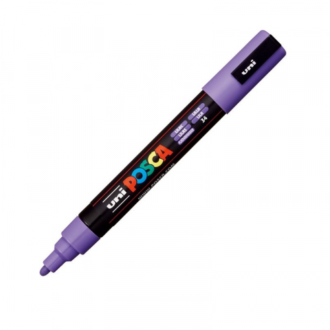 Produse marca POSCA - Marker UNI PC-5M Posca, 1.8-2.5 mm,varf mediu,mov