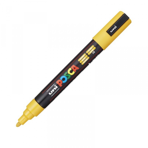 Produse marca POSCA - Marker UNI PC-5M Posca, 1.8-2.5 mm,varf mediu,ocru