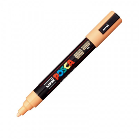 Produse marca POSCA - Marker UNI PC-5M Posca, 1.8-2.5 mm,varf mediu,portocaliu deschis
