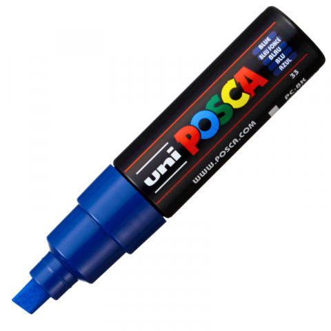 Produse marca POSCA - Marker UNI PC-8K Posca, 8.0 mm,varf tesit,albastru