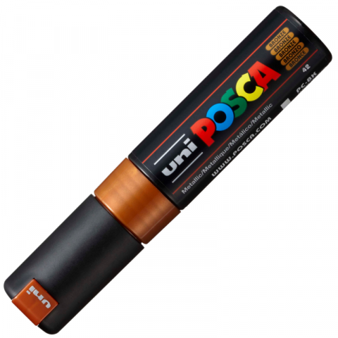 Marker UNI PC-8K Posca, 8.0 mm,varf tesit,bronz [1]