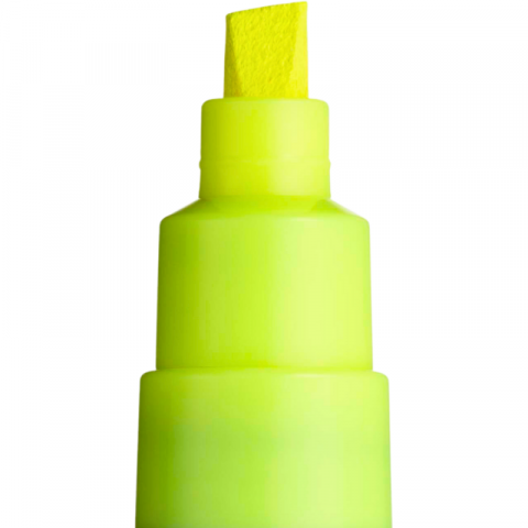 Marker UNI PC-8K Posca, 8.0 mm,varf tesit,galben fluorescent [2]