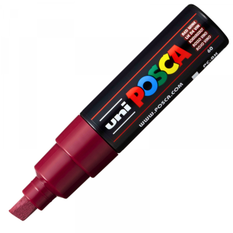 Produse marca POSCA - Marker UNI PC-8K Posca, 8.0 mm,varf tesit,grena
