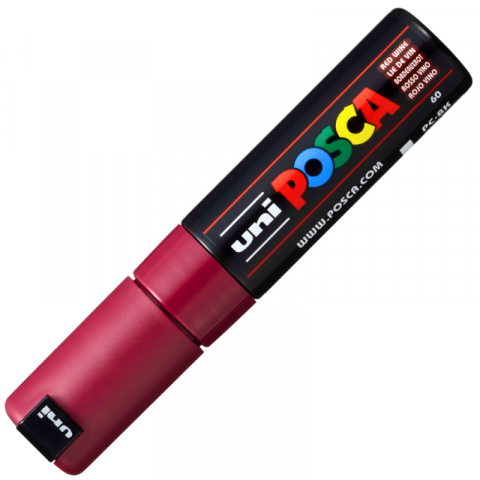 Marker UNI PC-8K Posca, 8.0 mm,varf tesit,grena [1]