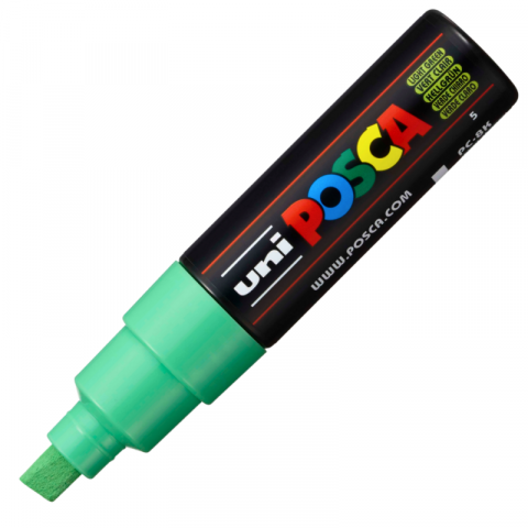Produse marca POSCA - Marker UNI PC-8K Posca, 8.0 mm,varf tesit,verde deschis