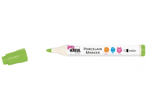 Marker copii Kreul Medium pentru porțelan, varf mediu 2-4 mm, 12 culori [0]