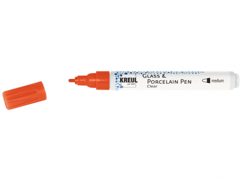 Markere Kreul Clear pentru sticlă și porțelan, varf mediu 2-4 mm,diverse culori [0]