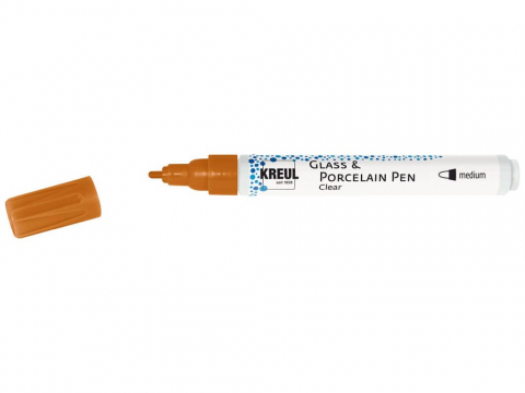 Markere Kreul Clear pentru sticlă și porțelan, varf mediu 2-4 mm,diverse culori [0]