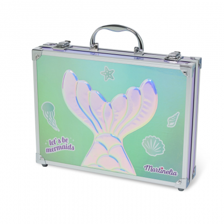 Jocuri si articole copii - Martinelia let 39;s be mermaids trusa de machiaj in cutie metalica