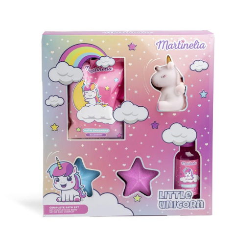 Jocuri si articole copii - MARTINELIA LITTLE UNICORN SET COMPLET DE BAIE
