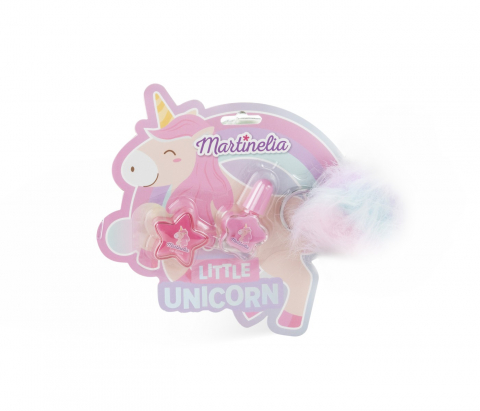 Jocuri si articole copii - MARTINELIA LITTLE UNICORN SET INFRUMUSETARE CU BRELOC