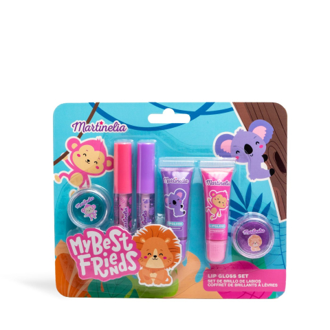 Jocuri si articole copii - MARTINELIA MY BEST FRIENDS SET BALSAMURI PENTRU BUZE