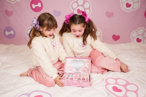 MARTINELIA PUPPIES FLUFFY SET COMPLET DE MACHIAJ IN CUTIE METALICA [2]