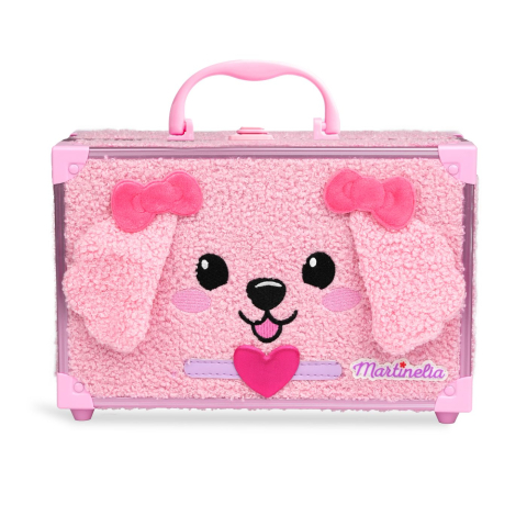 Jucării pentru fete - MARTINELIA PUPPIES FLUFFY SET COMPLET DE MACHIAJ IN CUTIE METALICA