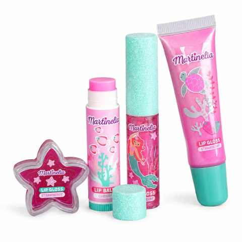 MARTINELIA SET COSMETIC OCEAN GLAM CU BALSAM SI LUCIU DE BUZE [1]