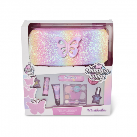 Jocuri si articole copii - Martinelia Shimmer Wings Set Înfrumusețare cu Penar 