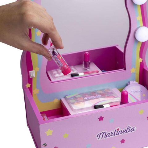 MARTINELIA TRUSA COMPLETA DE MACHIAJ CU OGLINDA SI LUMINI [2]