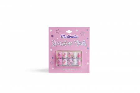 Frumusete, bijuterii si accesorii fetite - Martinelia Unicorn Set Unghii False 
