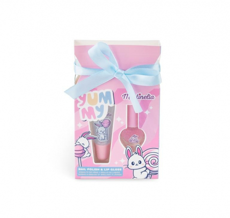 Jocuri si articole copii - Martinelia Yummy Set Lac De Unghii Si Luciu De Buze