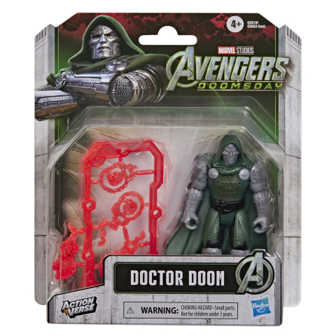 Jocuri si articole copii - MARVEL AVENGERS DOOMSDAY ACTION VERSE SET FIGURINA DOCTOR DOOM SI ACCESORII