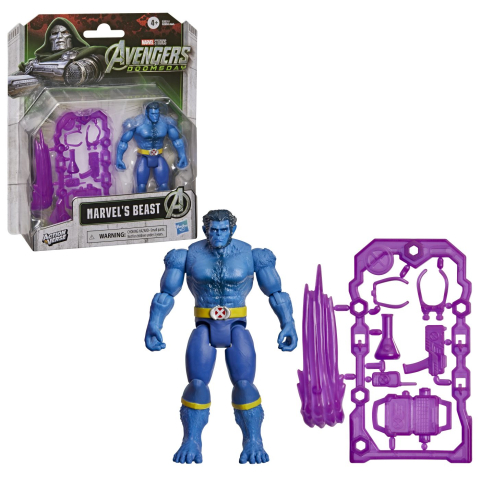 MARVEL AVENGERS DOOMSDAY ACTION VERSE SET FIGURINA MARVELS BEAST SI ACCESORII [7]