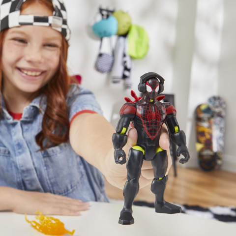 MARVEL AVENGERS MIX MASHERS FIGURINA MILES MORALES 12CM [2]