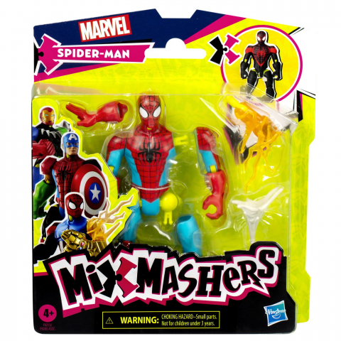 Figurine cu eroi si personaje - MARVEL AVENGERS MIX MASHERS FIGURINA SPIDER-MAN 12CM