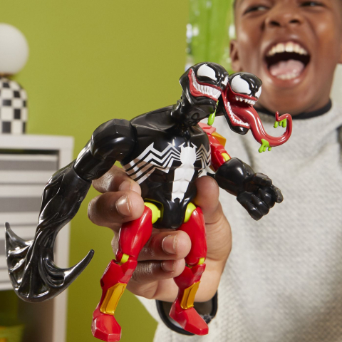 MARVEL AVENGERS MIX MASHERS FIGURINA VENOM CU ACCESORII 12CM [3]