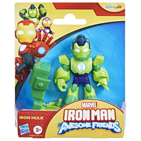 Vehicule și mașinuțe - MARVEL IRON MAN SI PRIETENII SAI UIMITORI FIGURINA IRON HULK 7.6CM