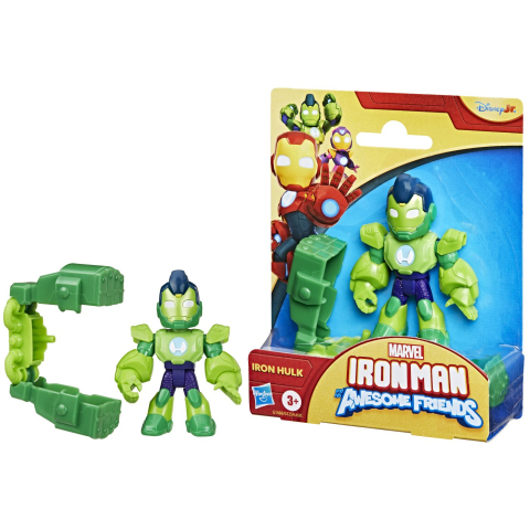 MARVEL IRON MAN SI PRIETENII SAI UIMITORI FIGURINA IRON HULK 7.6CM [6]