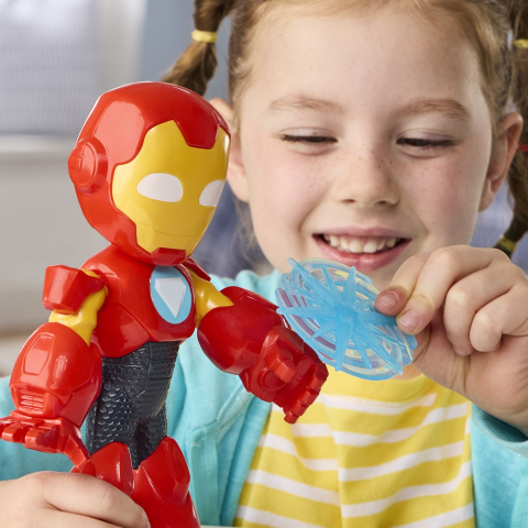 MARVEL IRON MAN SI PRIETENII SAI UIMITORI FIGURINA IRON MAN 22CM [4]